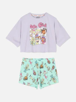 Pyjama Short Graphique Nickelodeon Années 90