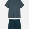 Pyjama Short Texturé