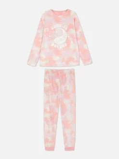 Pyjama Tie Dye En Tissu Minky Chasing Dreams