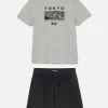 Pyjama T-shirt Et Short Tokyo
