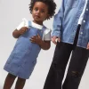 Robe Chasuble En Denim