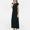 Robe Mi-longue En Satin The Edit