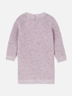 Robe-pull En Tricot Et Collants à Motif Licorne