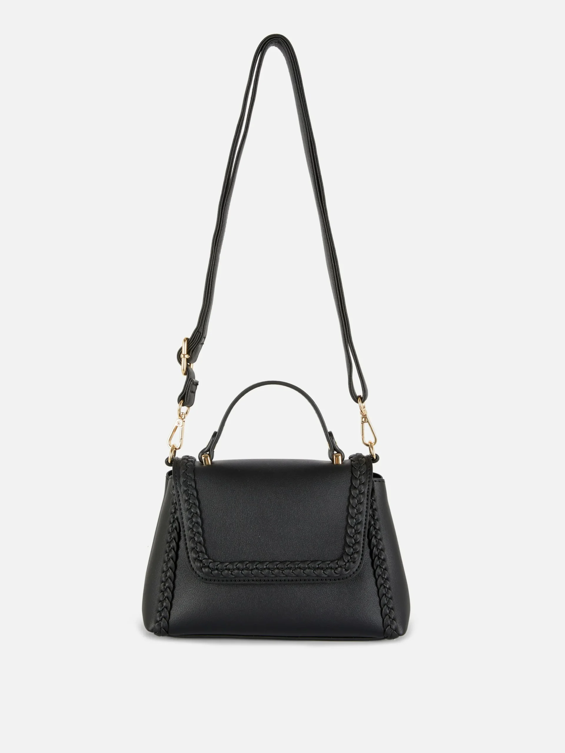 Sac à Bandoulière à Détails Tressés