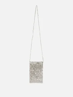 Sac Porte-téléphone Orné De Perles Rita Ora