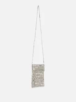 Sac Porte-téléphone Orné De Perles Rita Ora