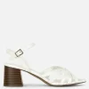 Sandales à Talons Et Brides Croisées