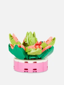 Set De Blocs De Construction Plante Succulente