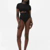String Gainant à Taille Haute Sans Couture