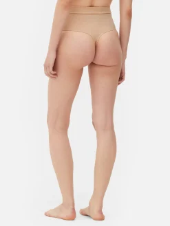 String Gainant à Taille Haute Sans Couture