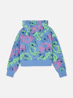 Sweat à Capuche à Imprimé Disney Lilo & Stitch