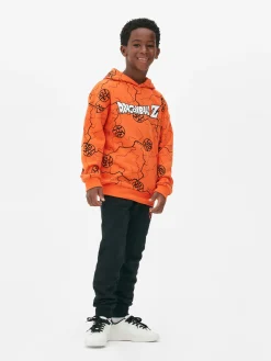 Sweat à Capuche Avec Logo Dragon Ball Z