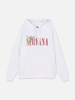 Sweat à Capuche Graphique Nirvana