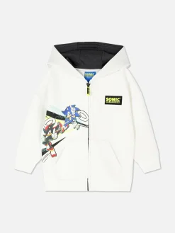 Sweat à Capuche Zippé Sonic Le Hérisson