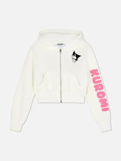 Sweat Zippé à Capuche Hello Kitty Kuromi