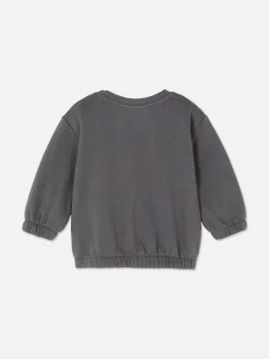 Sweat-shirt à Col Ras-du-cou