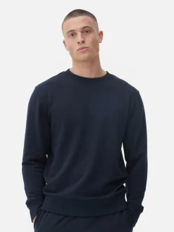 Sweat-shirt à Col Ras-du-cou