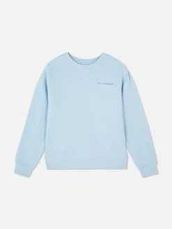 Sweat-shirt à Col Ras-du-cou