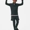 Sweat-shirt à Col Zippé Performance