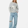 Sweat-shirt à Motif Esquisse Disney Mickey Mouse
