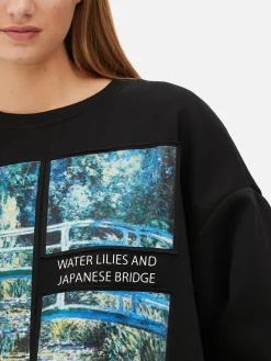 Sweat-shirt Claude Monet Le Bassin Aux Nymphéas