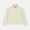 Sweat-shirt Demi-zippé En Molleton