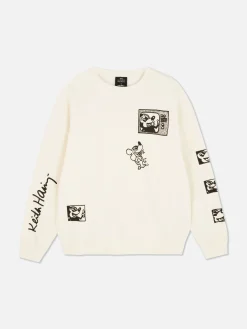 Sweat-shirt Disney Mickey Mouse X Keith Haring