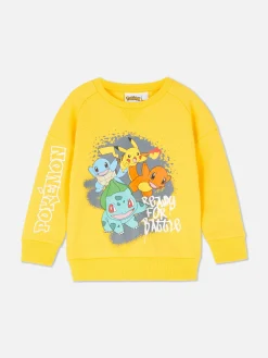 Sweat-shirt Graphique à Motif Graffiti Pokémon
