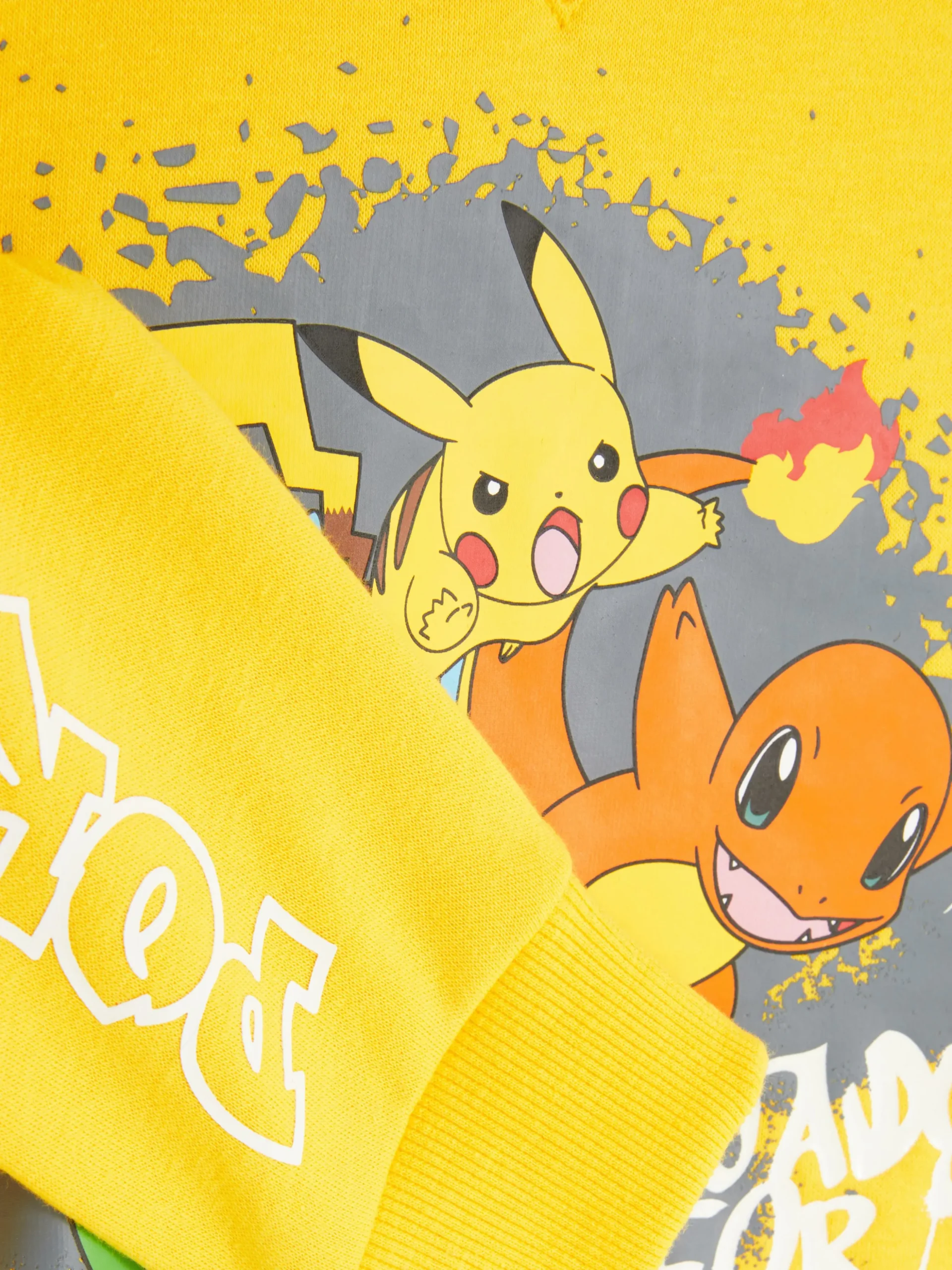 Sweat-shirt Graphique à Motif Graffiti Pokémon