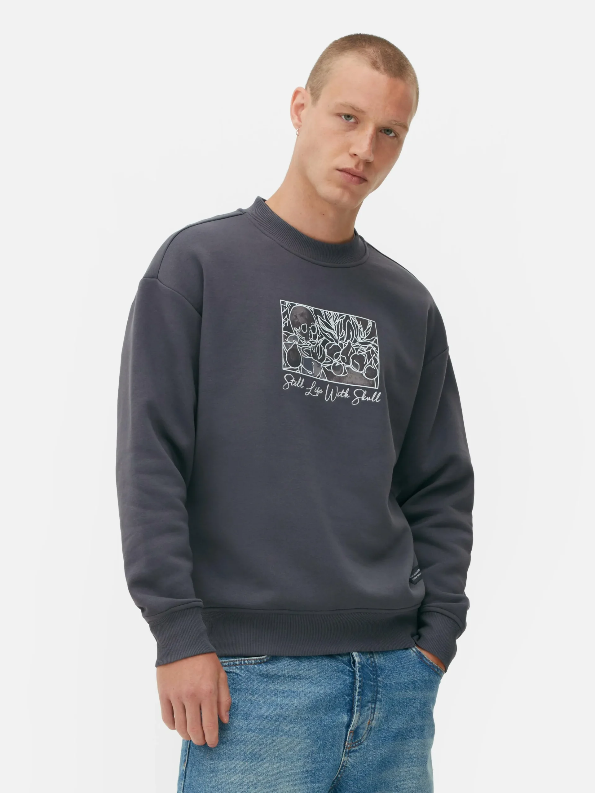 Sweat-shirt Nature Morte Au Crâne De Cézanne