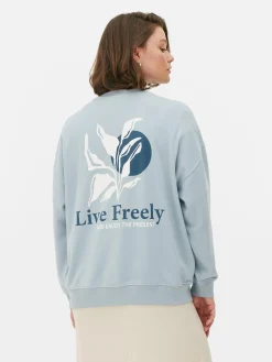 Sweat-shirt Oversize Graphique