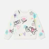 Sweat-shirt Ras Du Cou Graphique