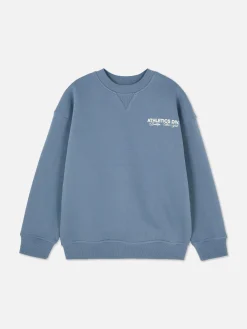 Sweat-shirt Ras Du Cou Graphique