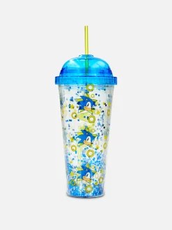 Tasse Isotherme à Paillettes Sonic Le Hérisson