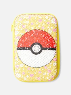 Trousse à Crayons Pokémon Pokéball à Sequins