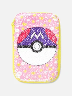 Trousse à Crayons Pokémon Pokéball à Sequins