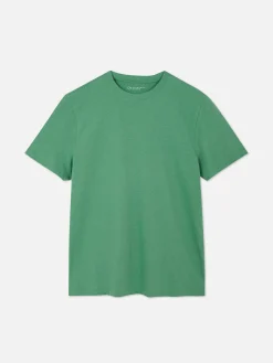 T-shirt à Col Ras-du-cou Coupe Regular