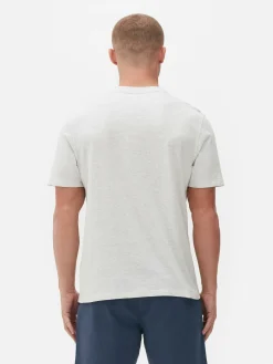 T-shirt à Imprimé Les Alpes