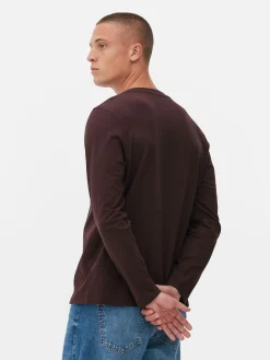 T-shirt à Manches Longues En Coton