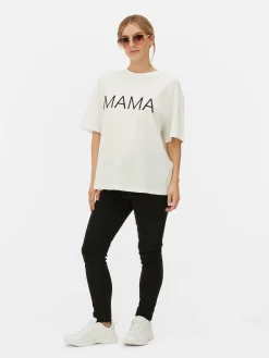 T-shirt à Message Maternité