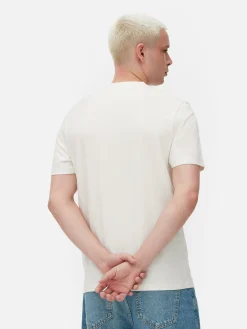 T-shirt Coupe Slim à Manches Courtes