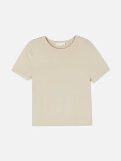 T-shirt Court à Manches Courtes
