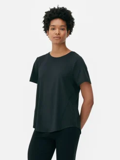 T-shirt De Sport à Col Ras-du-cou