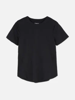 T-shirt De Sport à Col Ras-du-cou