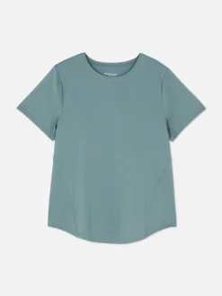T-shirt De Sport à Col Ras-du-cou