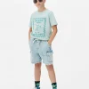 T-shirt En Coton Graphique