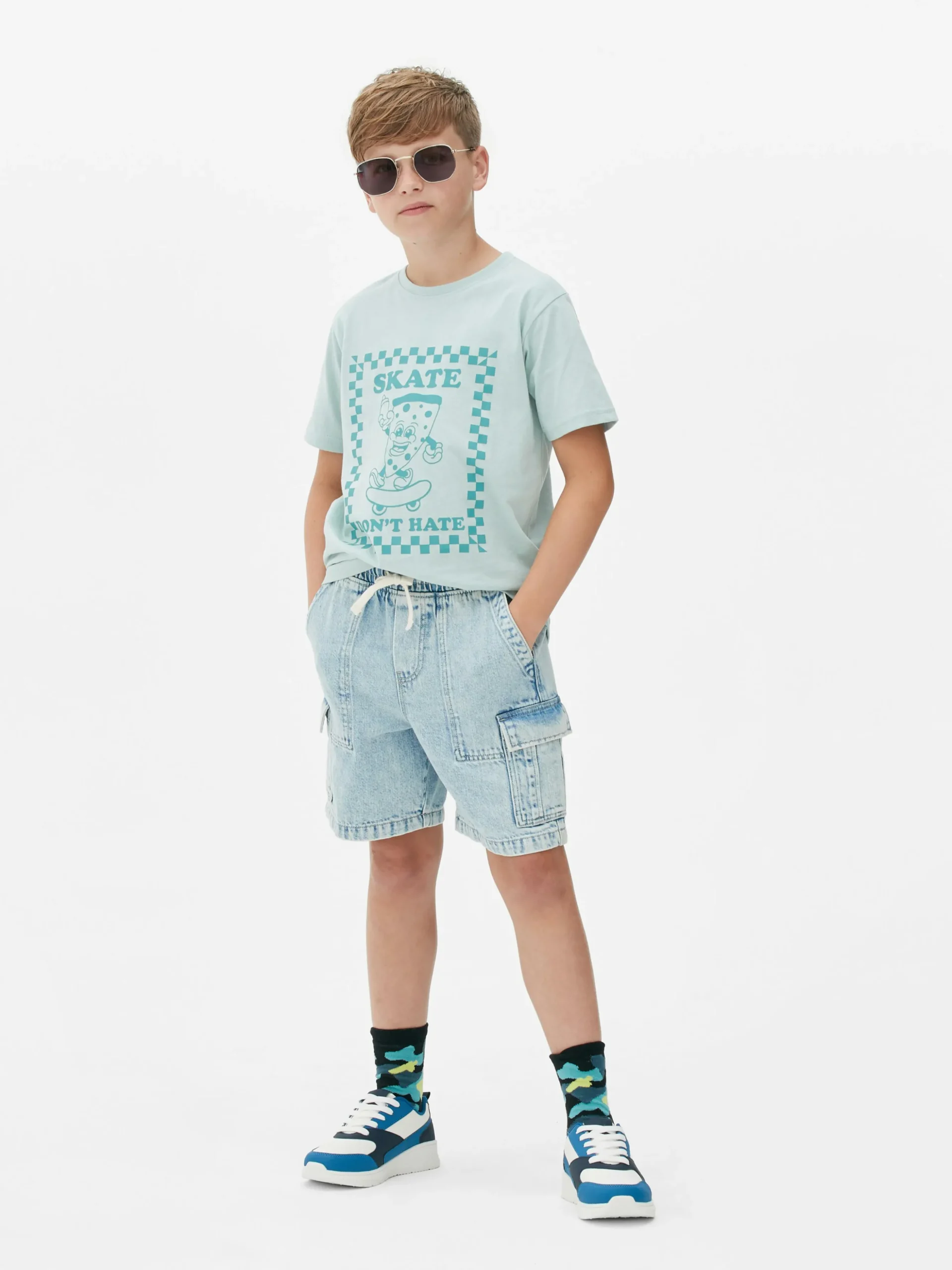 T-shirt En Coton Graphique