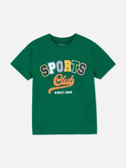 T-shirt Graphique à Manches Courtes