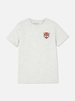 T-shirt Graphique à Manches Courtes