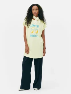 T-shirt Long En Jersey